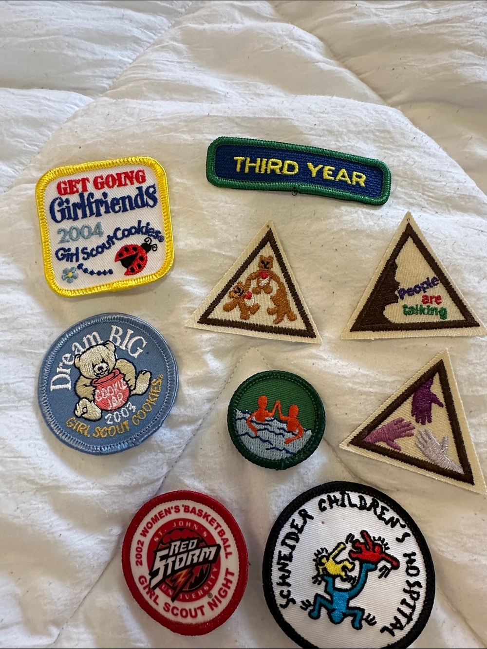 Girl Scouts Kids Patch Set - Multicolor Merit Badges